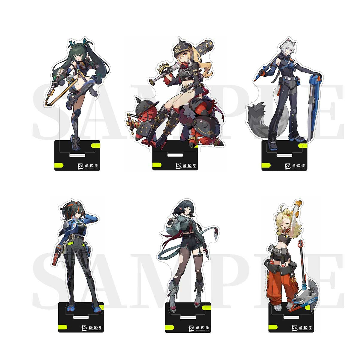 Zenless Zone Zero Character Acrylic Stand Figure 15cm - Teyvat Tavern - Genshin Impact & Honkai Star Rail Merch