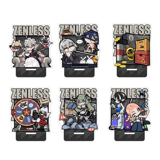 Zenless Zone Zero Comic Style Stand Figure - Teyvat Tavern - Genshin Impact & Honkai Star Rail Merch