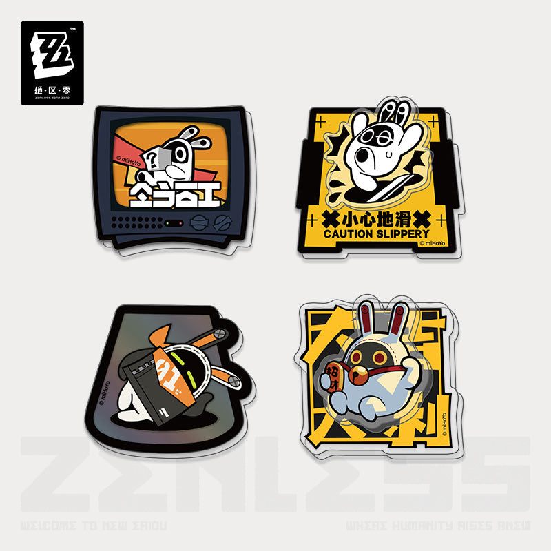 [OFFICIAL] Zenless Zone Zero Equalizing Series Acrylic Fridge Magnets Set - Teyvat Tavern - Genshin Impact & Honkai Star Rail Merch