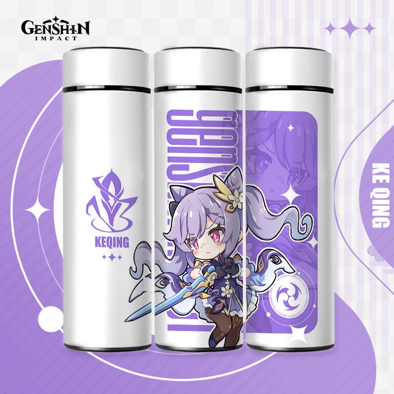 Genshin Digital Display Thermos Cup - Teyvat Tavern - Genshin Impact & Honkai Star Rail & 3Z Merch