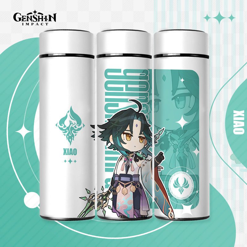 Genshin Digital Display Thermos Cup - Teyvat Tavern - Genshin Impact & Honkai Star Rail & 3Z Merch