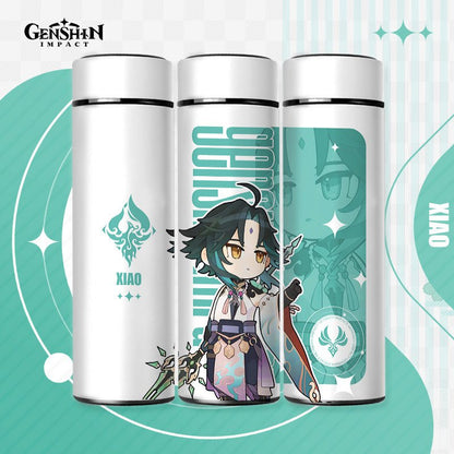 Genshin Digital Display Thermos Cup - Teyvat Tavern - Genshin Impact & Honkai Star Rail & 3Z Merch