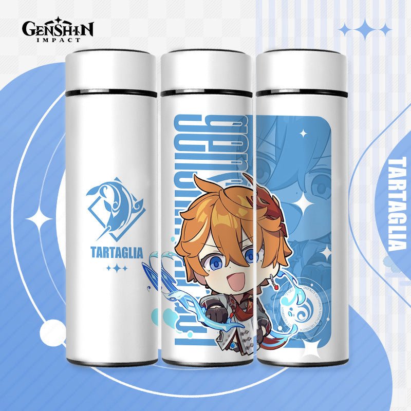 Genshin Digital Display Thermos Cup - Teyvat Tavern - Genshin Impact & Honkai Star Rail & 3Z Merch