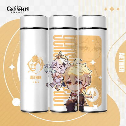 Genshin Digital Display Thermos Cup - Teyvat Tavern - Genshin Impact & Honkai Star Rail & 3Z Merch