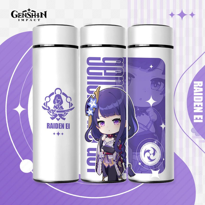 Genshin Digital Display Thermos Cup - Teyvat Tavern - Genshin Impact & Honkai Star Rail & 3Z Merch