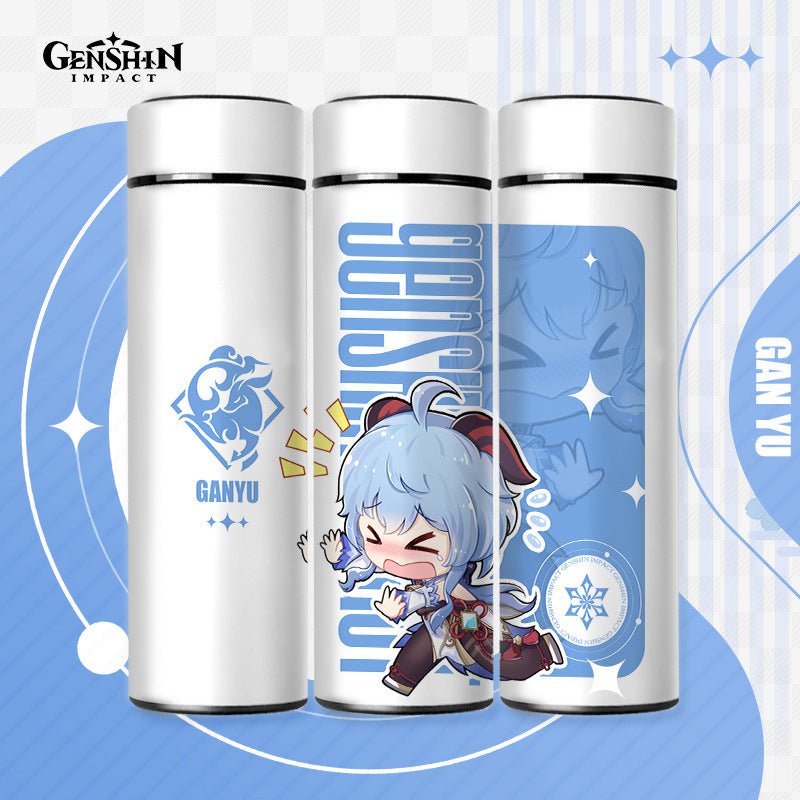 Genshin Digital Display Thermos Cup - Teyvat Tavern - Genshin Impact & Honkai Star Rail & 3Z Merch