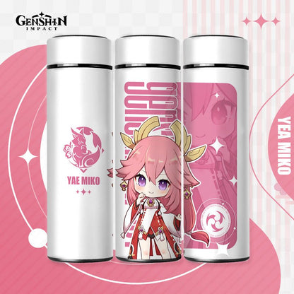 Genshin Digital Display Thermos Cup - Teyvat Tavern - Genshin Impact & Honkai Star Rail & 3Z Merch