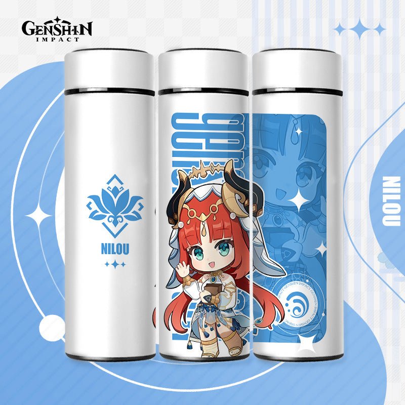 Genshin Digital Display Thermos Cup - Teyvat Tavern - Genshin Impact & Honkai Star Rail & 3Z Merch