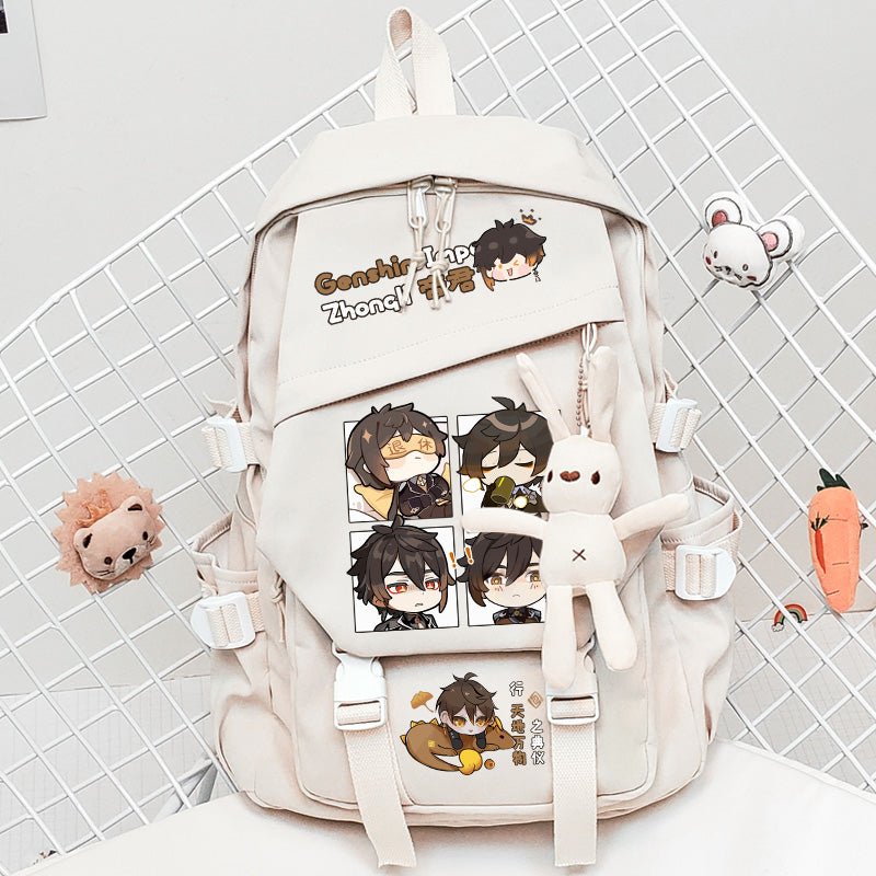 Genshin Impact Character Theme Backpack - Teyvat Tavern - Genshin Impact & Honkai Star Rail & 3Z Merch