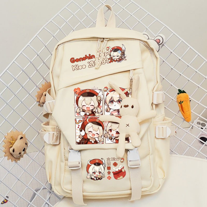 Genshin Impact Character Theme Backpack - Teyvat Tavern - Genshin Impact & Honkai Star Rail & 3Z Merch