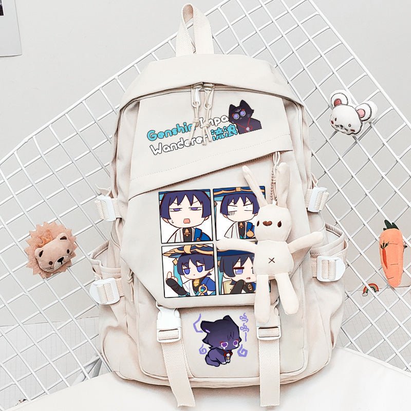 Genshin Impact Character Theme Backpack - Teyvat Tavern - Genshin Impact & Honkai Star Rail & 3Z Merch