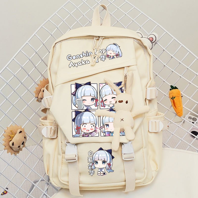 Genshin Impact Character Theme Backpack - Teyvat Tavern - Genshin Impact & Honkai Star Rail & 3Z Merch