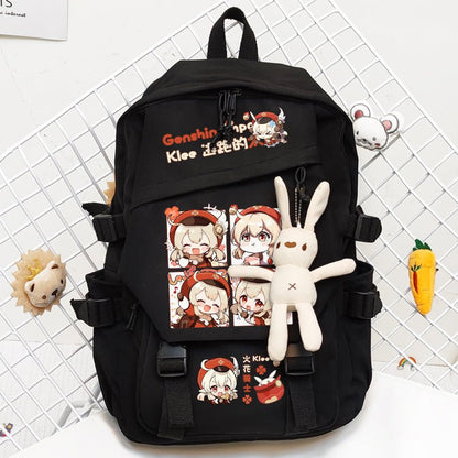 Genshin Impact Character Theme Backpack - Teyvat Tavern - Genshin Impact & Honkai Star Rail & 3Z Merch