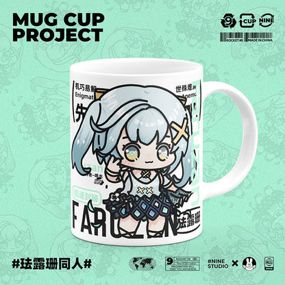 Genshin Impact Comic Style Cute Character Ceramics Mug - Faruzan - Teyvat Tavern - Genshin Impact & Honkai Star Rail & 3Z Merch