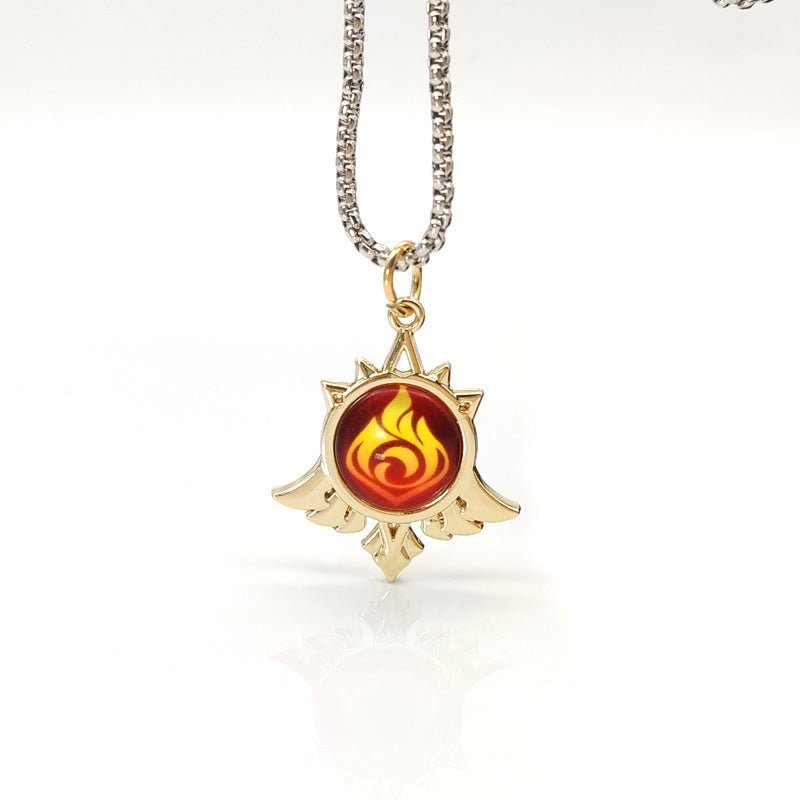 Genshin Impact Element Vision Necklace - Teyvat Tavern - Genshin Impact & Honkai Star Rail & 3Z Merch