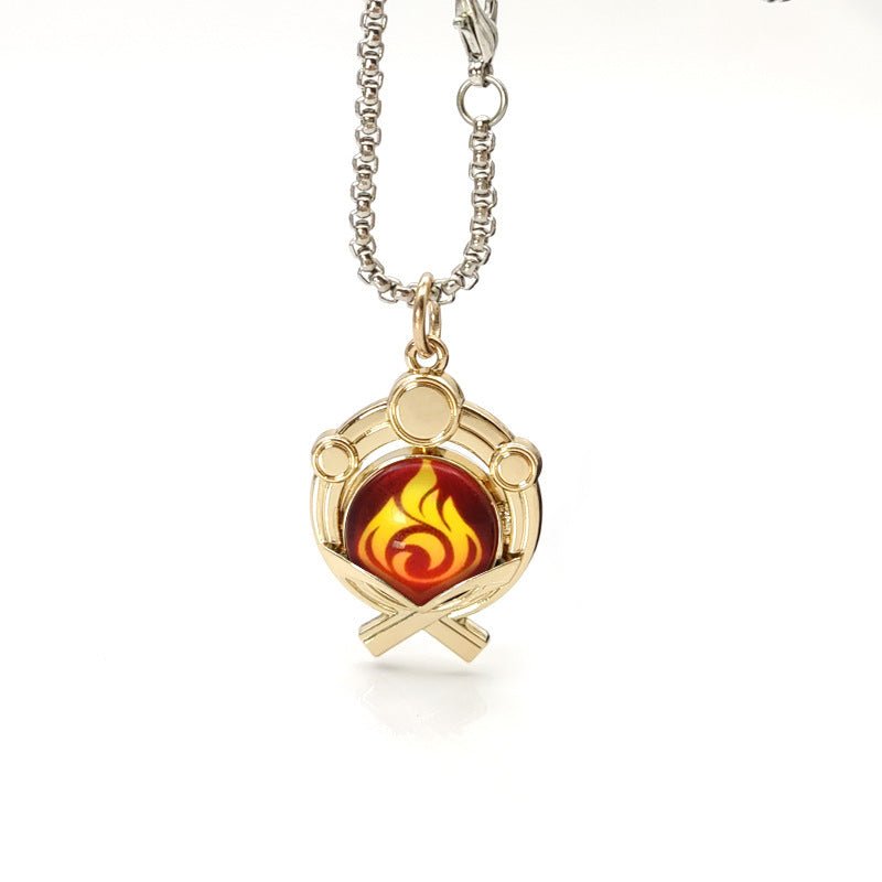 Genshin Impact Element Vision Necklace - Teyvat Tavern - Genshin Impact & Honkai Star Rail & 3Z Merch