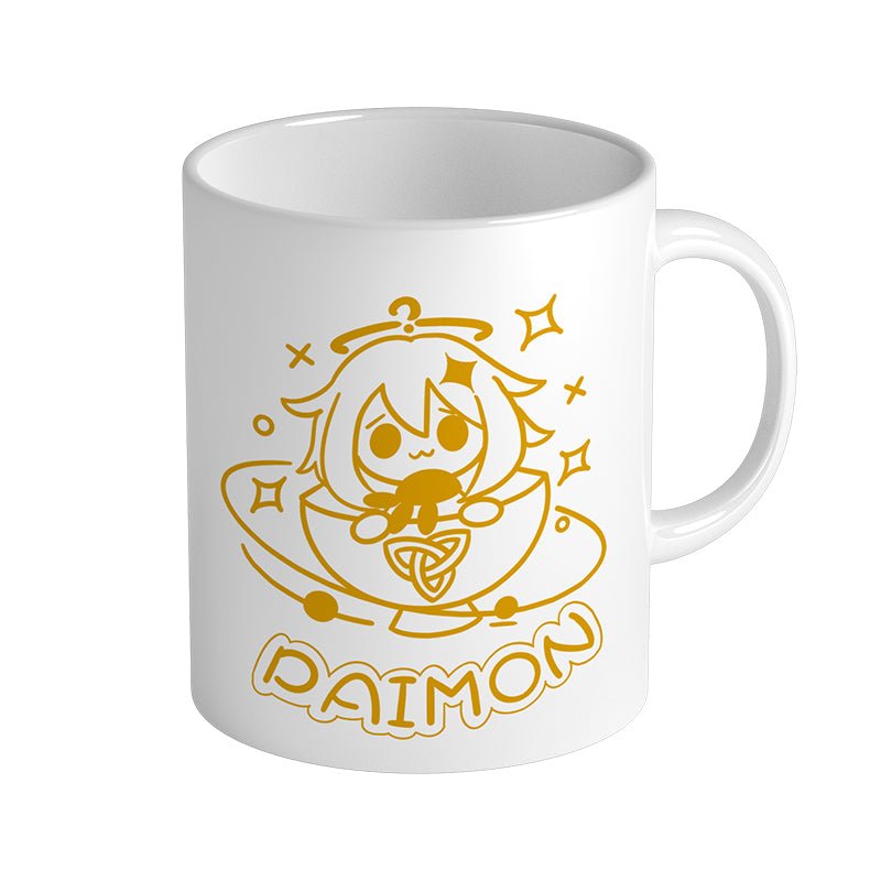 Genshin Impact Paimon Ceramic Mug - Teyvat Tavern - Genshin Impact & Honkai Star Rail & 3Z Merch