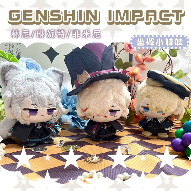 Genshin Impact Plush Chibi Character Cute Plush Keychain Doll Vol.1 - Teyvat Tavern - Genshin Impact & Honkai Star Rail & 3Z Merch