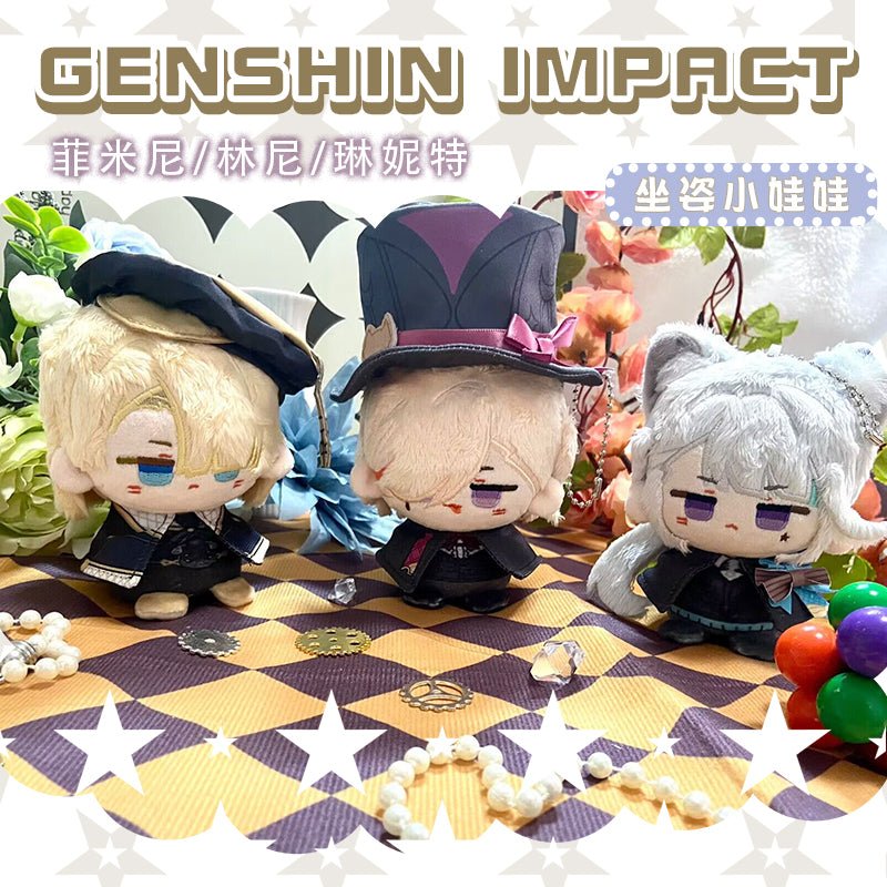 Genshin Impact Plush Chibi Character Cute Plush Keychain Doll Vol.1 - Teyvat Tavern - Genshin Impact & Honkai Star Rail & 3Z Merch