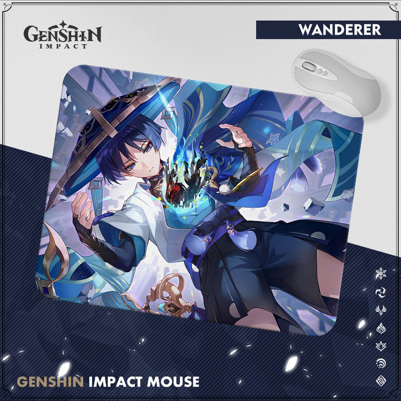 Genshin Impact Character Theme Mouse Pad - Teyvat Tavern - Genshin Merch