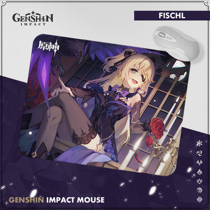 Genshin Impact Character Theme Mouse Pad - Teyvat Tavern - Genshin Merch