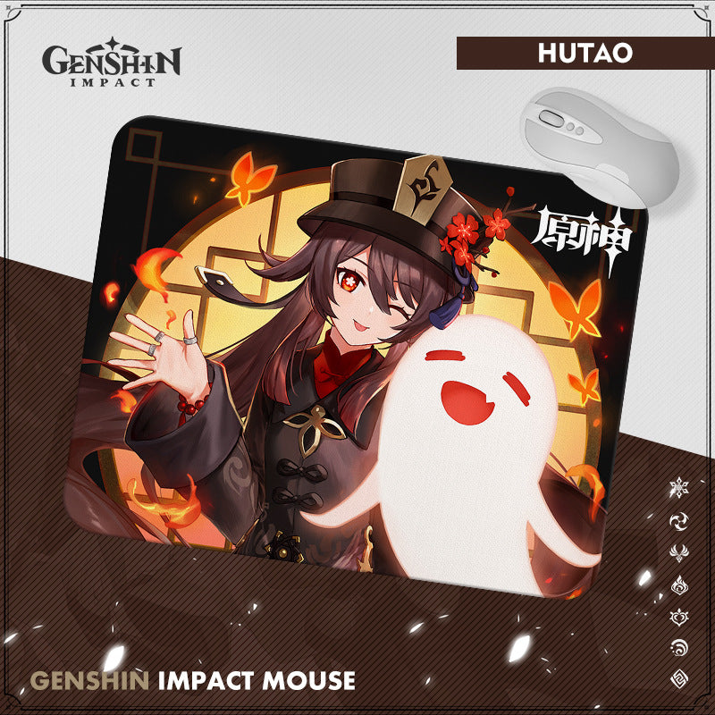 Genshin Impact Character Theme Mouse Pad - Teyvat Tavern - Genshin Merch