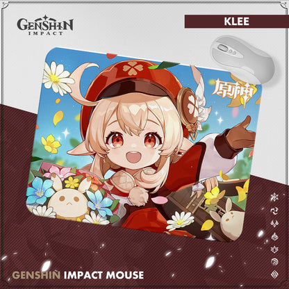 Genshin Impact Character Theme Mouse Pad - Teyvat Tavern - Genshin Merch