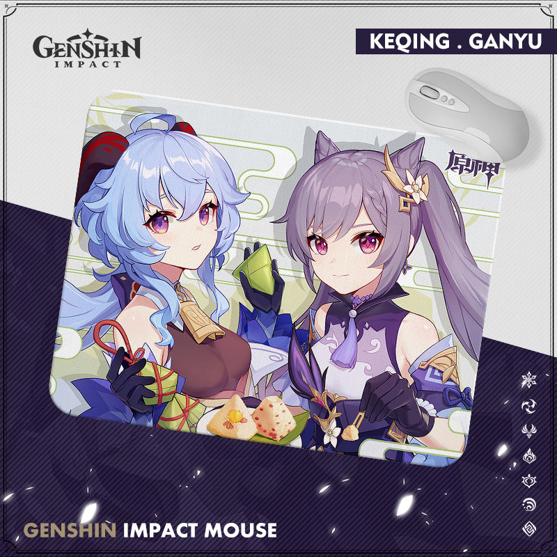 Genshin Impact Character Theme Mouse Pad - Teyvat Tavern - Genshin Merch