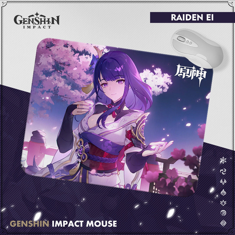 Genshin Impact Character Theme Mouse Pad - Teyvat Tavern - Genshin Merch