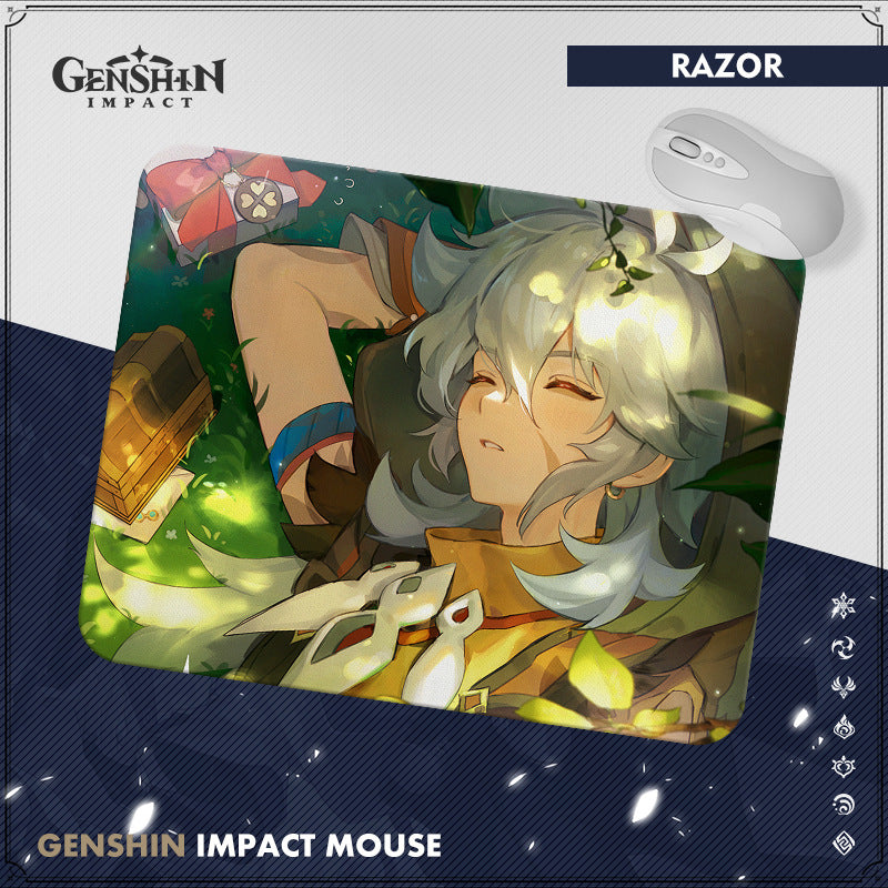 Genshin Impact Character Theme Mouse Pad - Teyvat Tavern - Genshin Merch