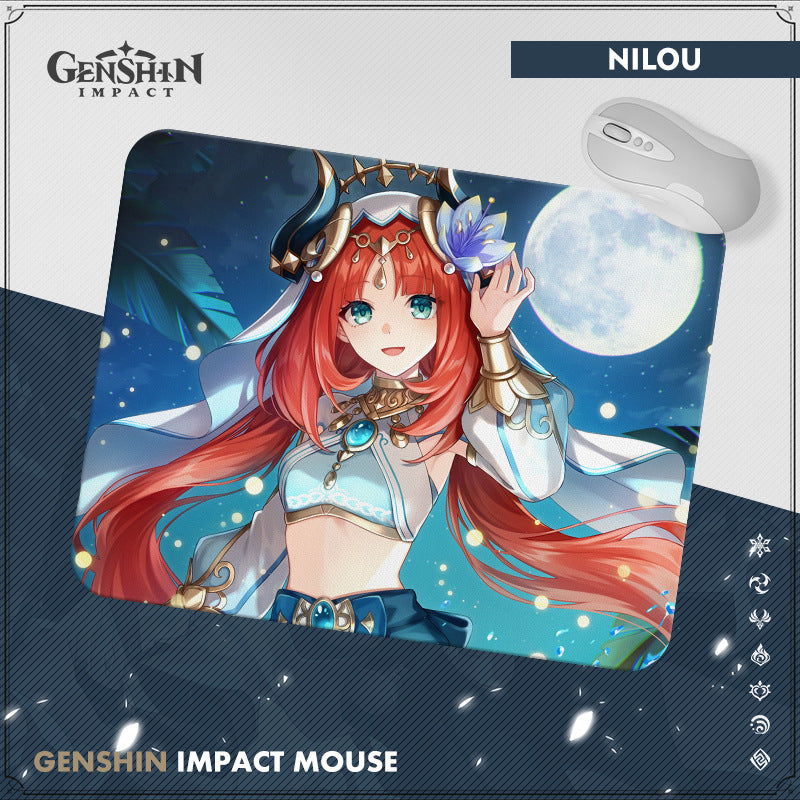 Genshin Impact Character Theme Mouse Pad - Teyvat Tavern - Genshin Merch