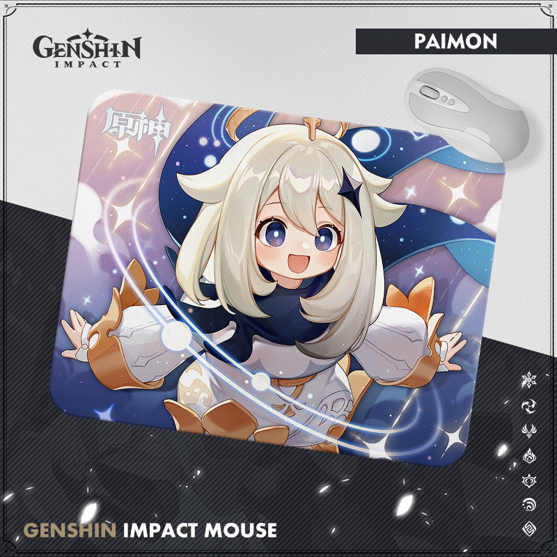 Genshin Impact Character Theme Mouse Pad - Teyvat Tavern - Genshin Merch