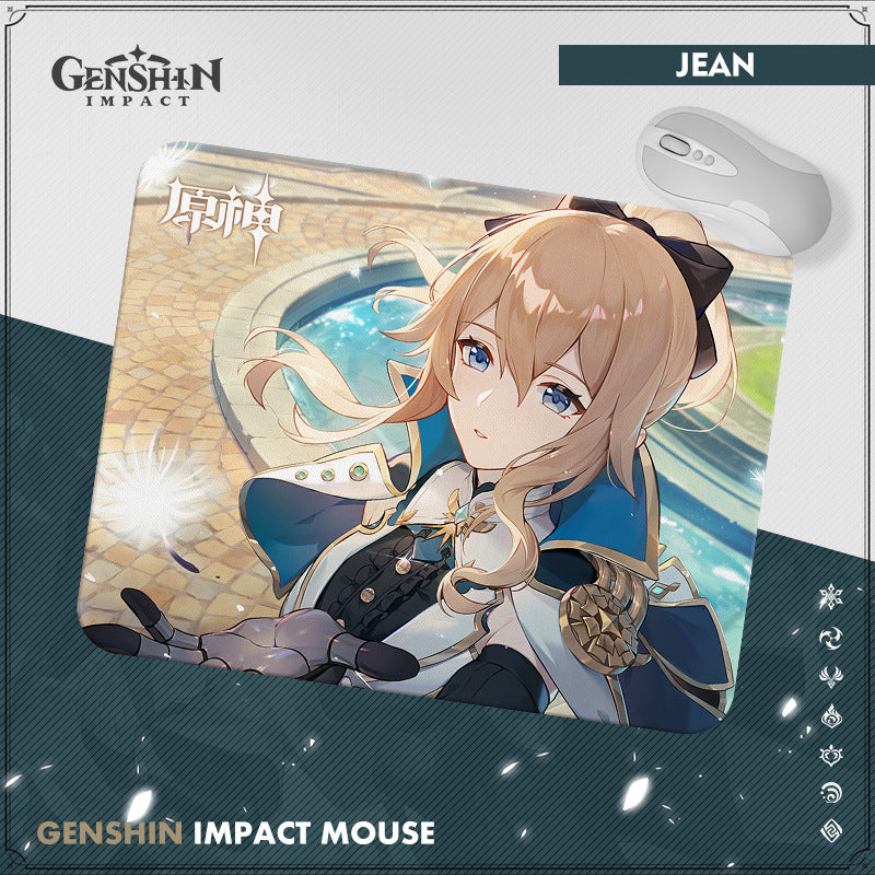 Genshin Impact Character Theme Mouse Pad - Teyvat Tavern - Genshin Merch