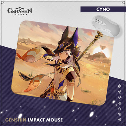 Genshin Impact Character Theme Mouse Pad - Teyvat Tavern - Genshin Merch