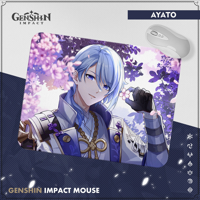 Genshin Impact Character Theme Mouse Pad - Teyvat Tavern - Genshin Merch