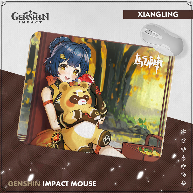 Genshin Impact Character Theme Mouse Pad - Teyvat Tavern - Genshin Merch