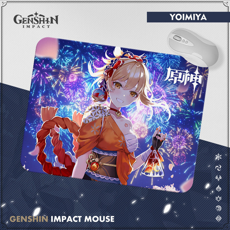 Genshin Impact Character Theme Mouse Pad - Teyvat Tavern - Genshin Merch