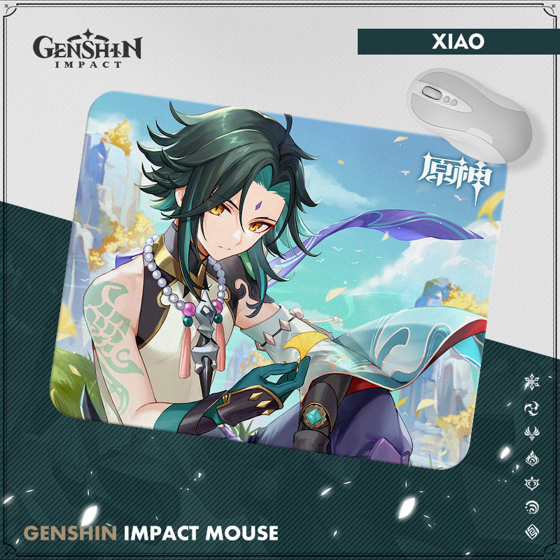 Genshin Impact Character Theme Mouse Pad - Teyvat Tavern - Genshin Merch