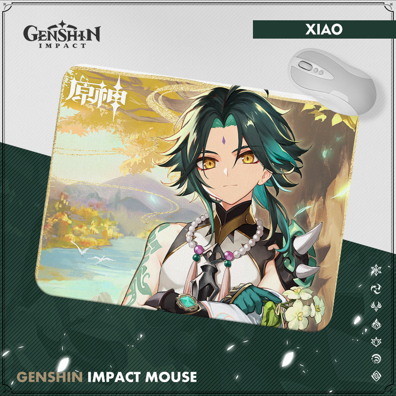 Genshin Impact Character Theme Mouse Pad - Teyvat Tavern - Genshin Merch