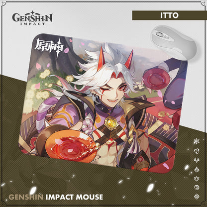 Genshin Impact Character Theme Mouse Pad - Teyvat Tavern - Genshin Merch