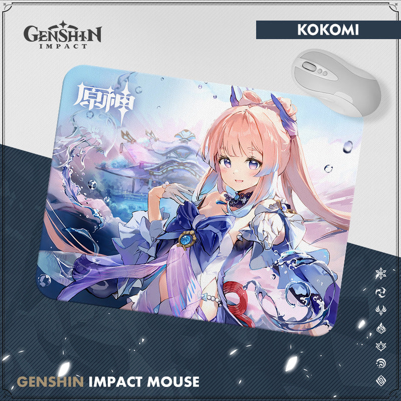 Genshin Impact Character Theme Mouse Pad - Teyvat Tavern - Genshin Merch