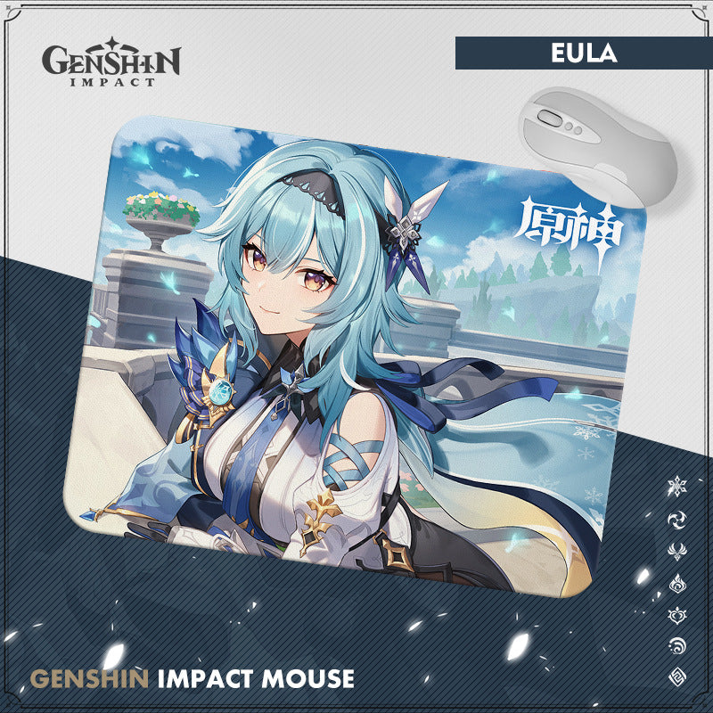 Genshin Impact Character Theme Mouse Pad - Teyvat Tavern - Genshin Merch