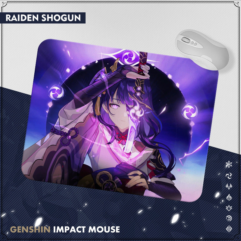 Genshin Impact Character Theme Mouse Pad - Teyvat Tavern - Genshin Merch