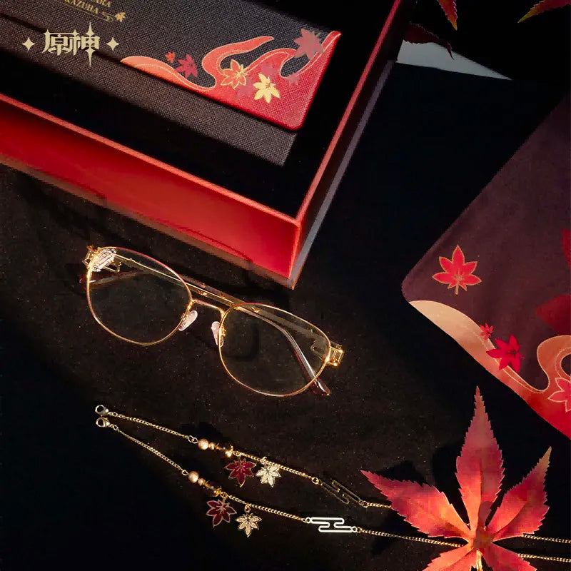 genshin impact official merch kazuha impression glasses gift box from teyvatavern.com