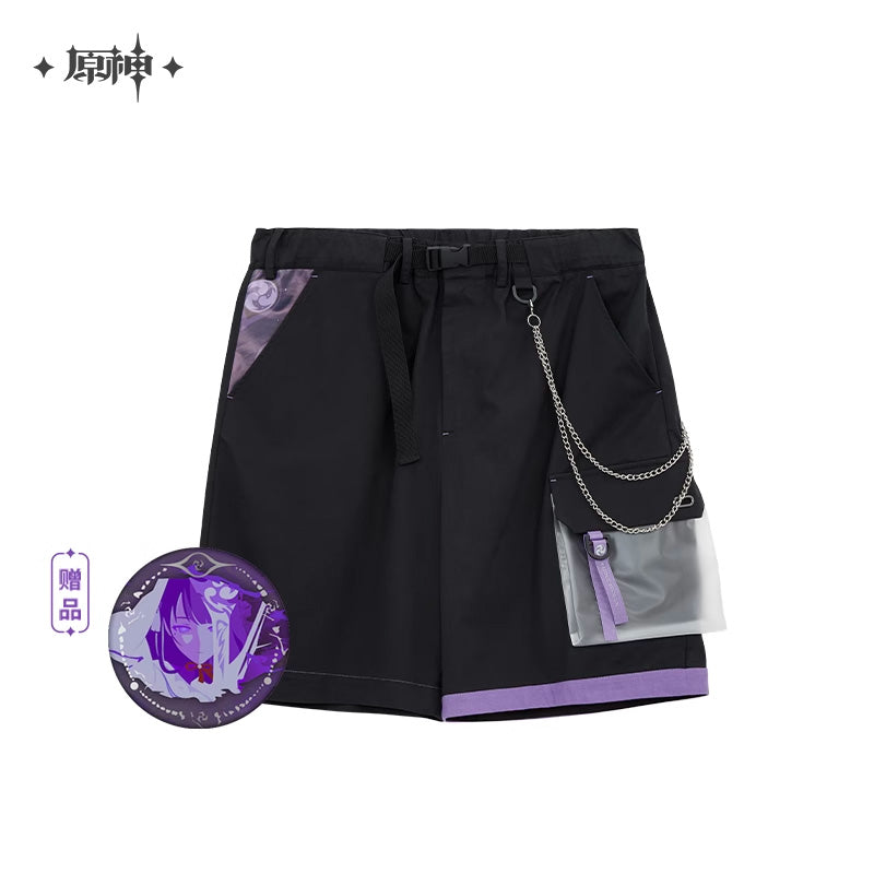 [OFFICIAL] Raiden Shogun Impression Apparel Series - Shorts - Teyvat Tavern - Genshin Merch