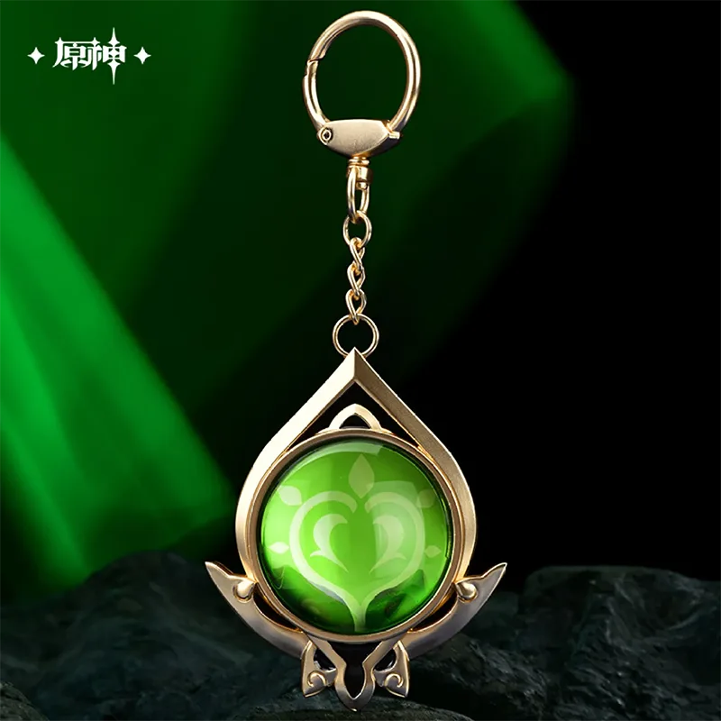 [OFFICIAL] Genshin Impact Element Vision Hangable Decorative Keychain - Teyvat Tavern - Genshin Merch