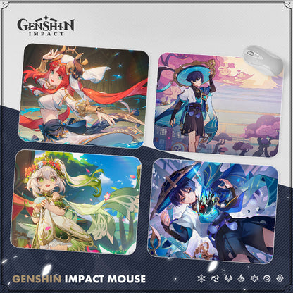 Genshin Impact Character Theme Mouse Pad - Teyvat Tavern - Genshin Merch