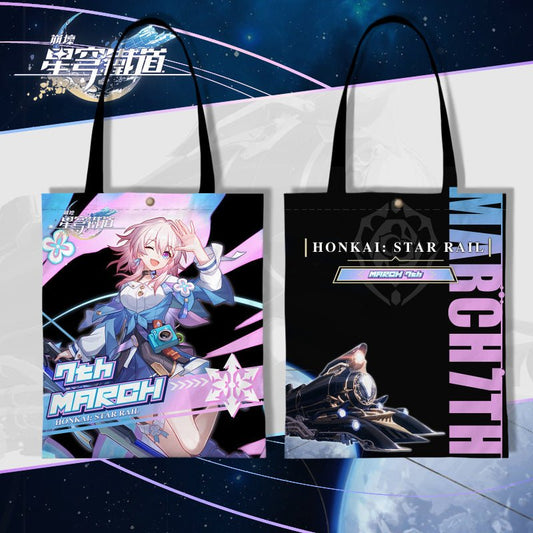 Honkai: Star Rail Character Canvas Handbag - Astral Express - Teyvat Tavern - Genshin Impact & Honkai Star Rail & 3Z Merch