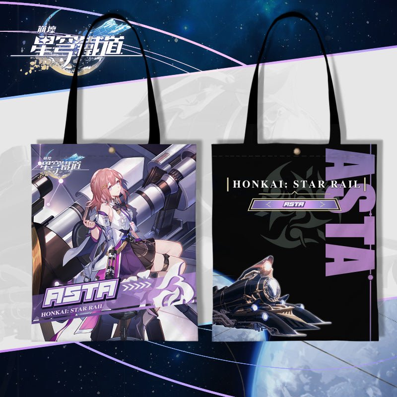 Honkai: Star Rail Character Canvas Handbag - Herta Space Station - Teyvat Tavern - Genshin Impact & Honkai Star Rail & 3Z Merch