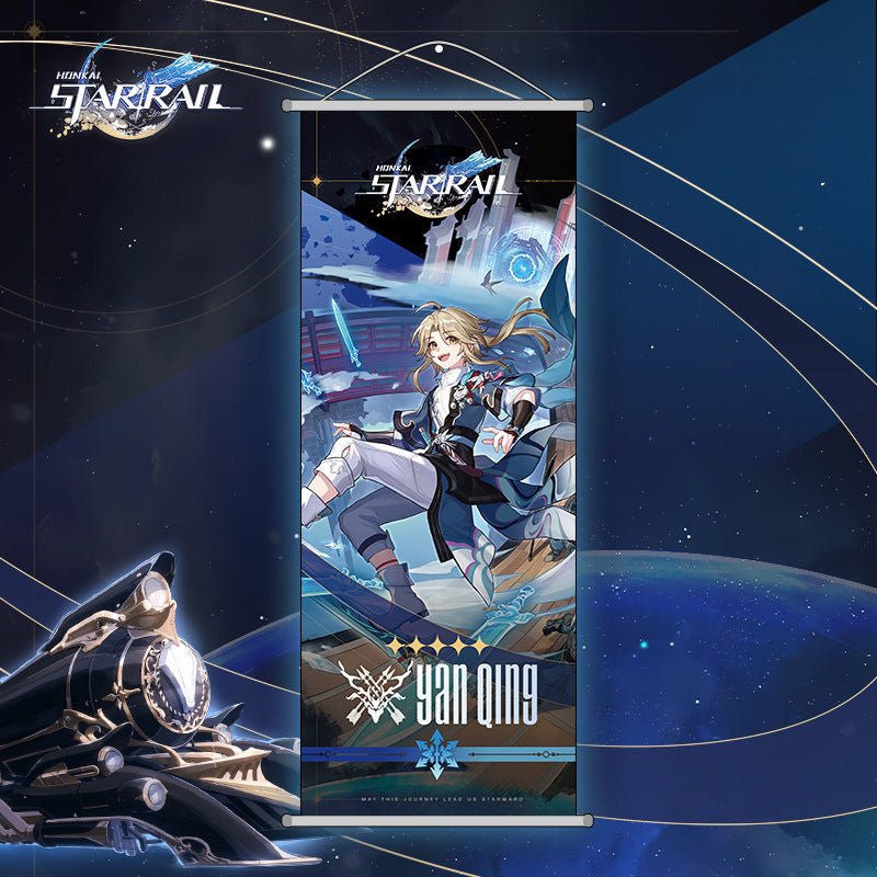 Honkai: Star Rail Character Hanging Poster - Teyvat Tavern - Genshin Impact & Honkai Star Rail & 3Z Merch